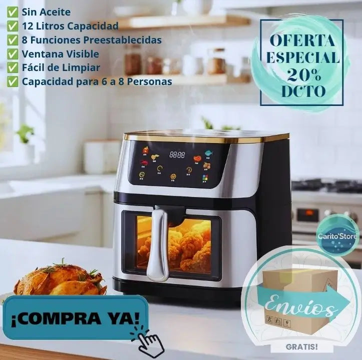 Freidora De Aire 12L